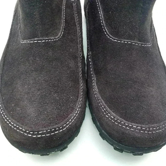 Khombu Gracie Chocolate Brown Boots Size 7M - Picture 3 of 8